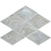 Daltile - Starcastle Glass Diamond Scale Mosaic - Galactic Swirl