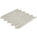Daltile - Starcastle Glass Leaf Mosaic - Comet angled View