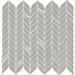 Daltile - Starcastle Glass Leaf Mosaic - Supernova