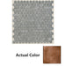 Daltile - Metallica Penny Round Mosaic - Oxidized Copper
