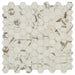 Daltile Uptown Glass 1 in. x 1 in. Hex Glass Mosaic - Posh Sparkler