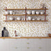 Daltile Uptown Glass 1 in. x 1 in. Metallic Hex Glass Mosaic - Posh Chiffon