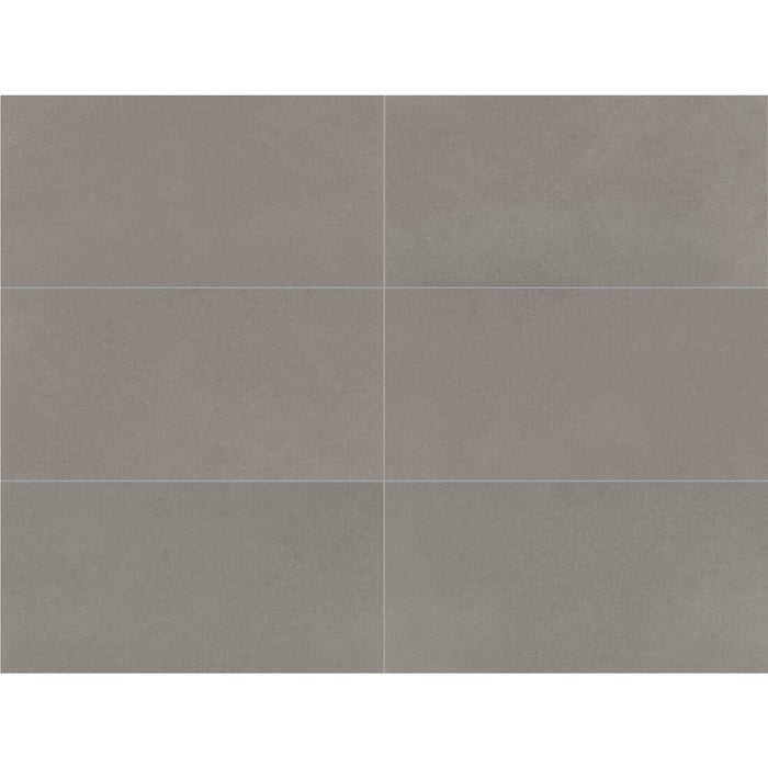 Daltile - Volume 1.0 - 12 in. x 24 in. Glazed Porcelain Tile - Truffle