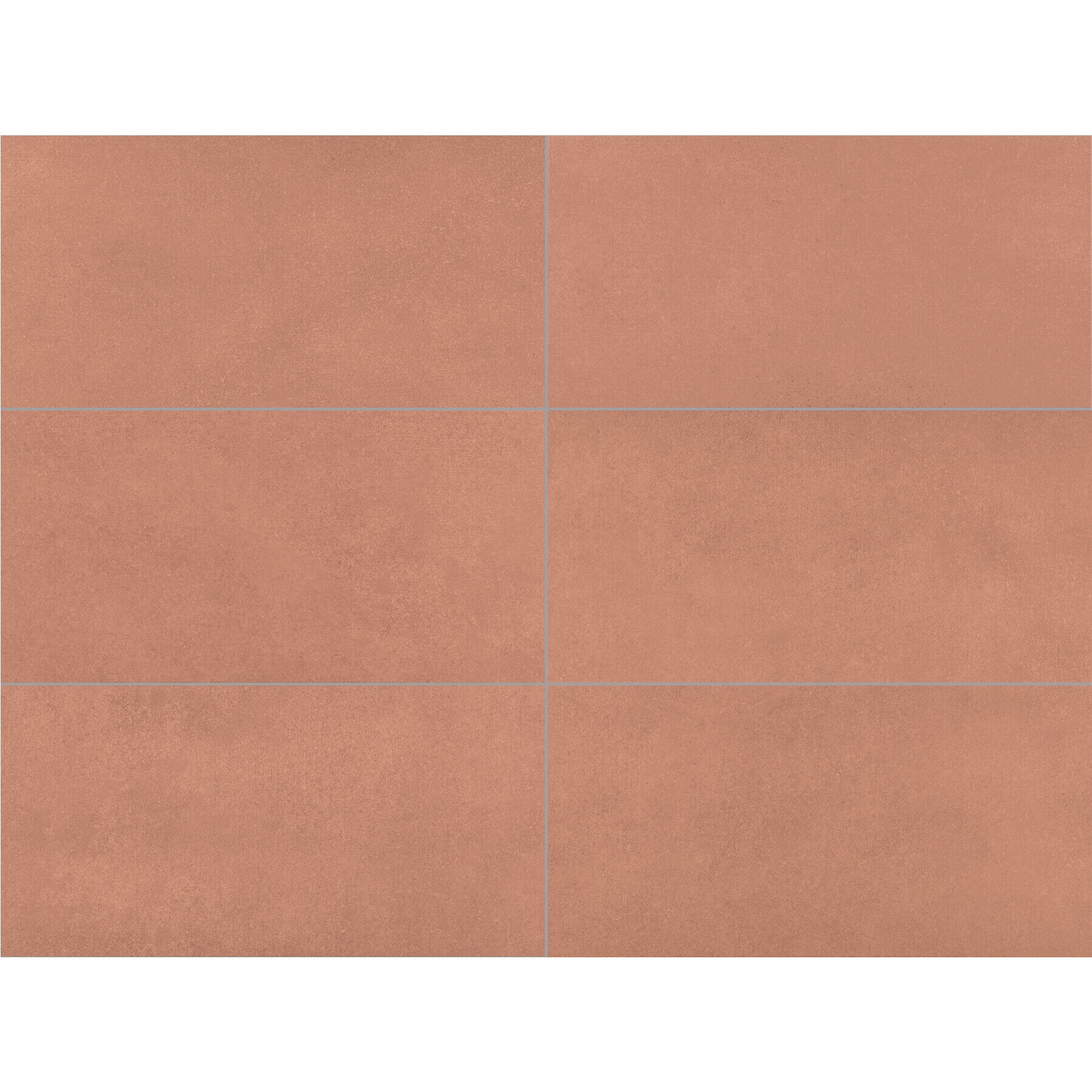 Daltile - Volume 1.0 - 12 in. x 24 in. Glazed Porcelain Tile - Clay