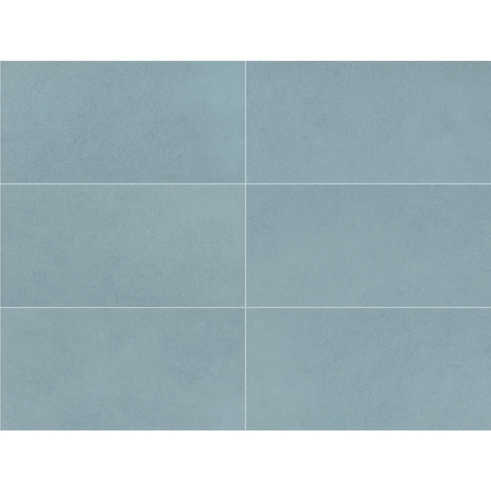 Daltile - Volume 1.0 - 12 in. x 24 in. Glazed Porcelain Tile - Waterfall