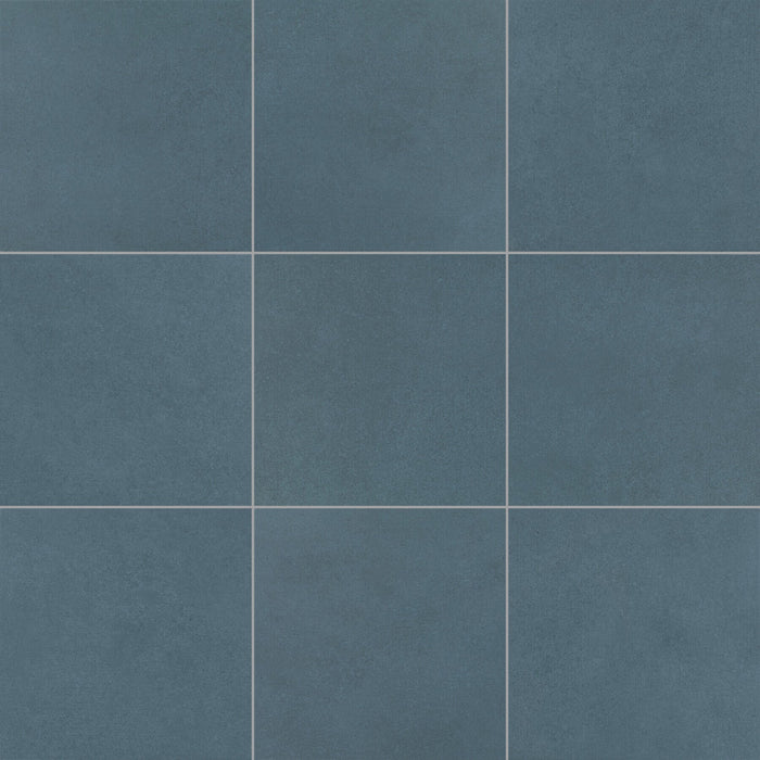 Daltile - Volume 1.0 - 12 in. x 12 in. Glazed Porcelain Tile - Naval