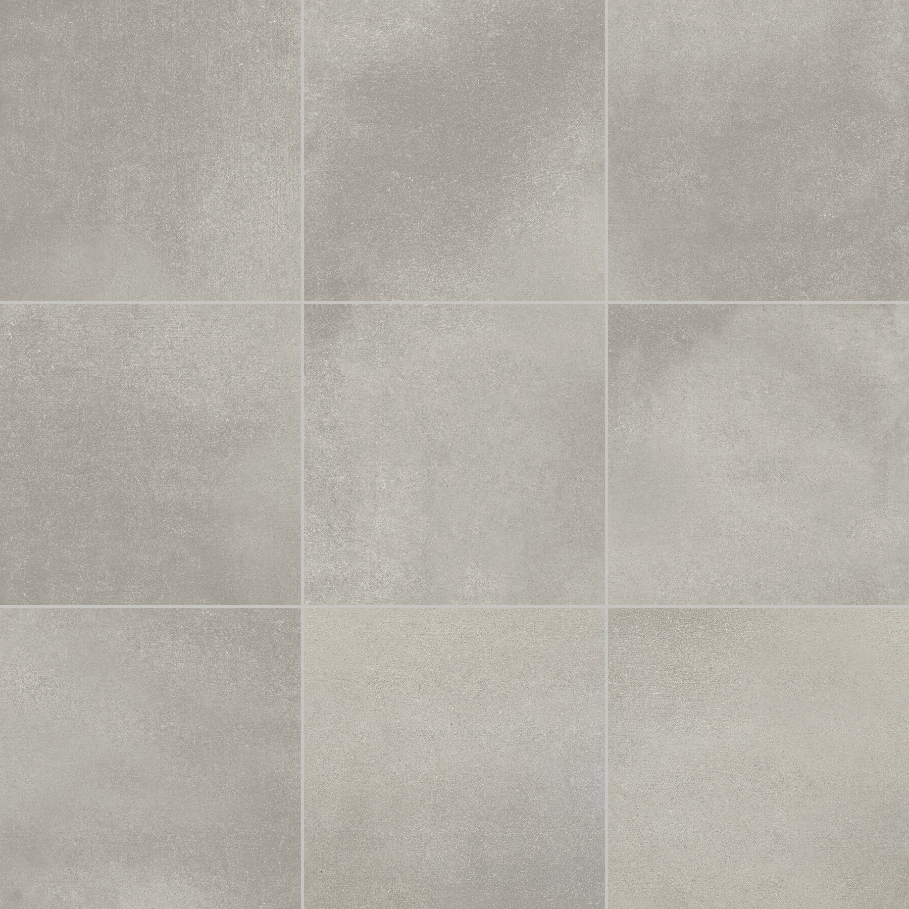 Daltile - Volume 1.0 - 6 in. x 6 in. Glazed Porcelain Tile - Stereo Grey