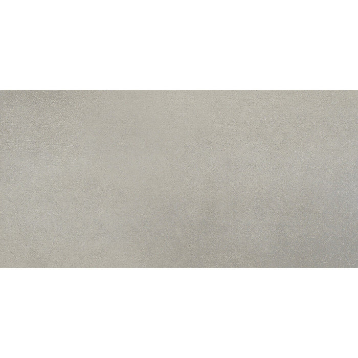 Daltile - Volume 1.0 - 12 in. x 24 in. - Glazed Porcelain Tile - Matte - Microban - Stereo Grey