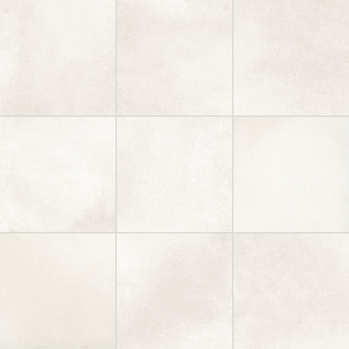 Daltile - Volume 1.0 - 12 in. x 12 in. Glazed Porcelain Tile - Sonic White