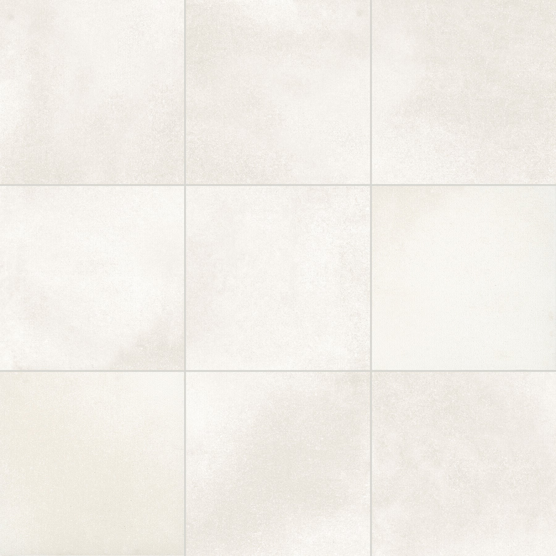 Daltile - Volume 1.0 - 6 in. x 6 in. Glazed Porcelain Tile - Sonic White