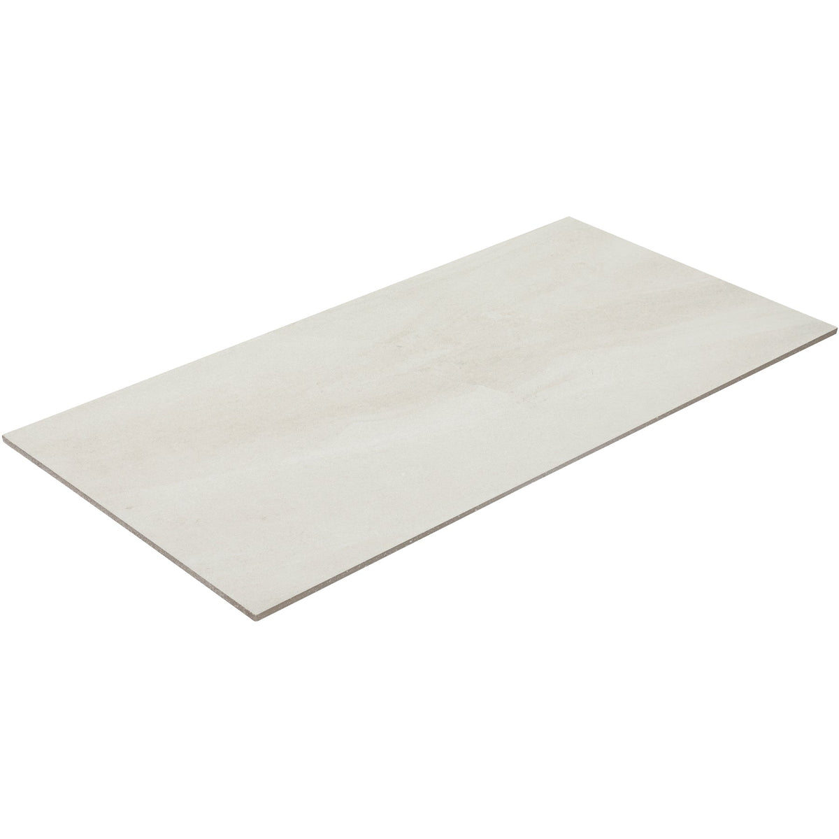 Daltile - Wanderwise - 12 in. x 24 in. - Matte Porcelain Tile - Swan Angled View