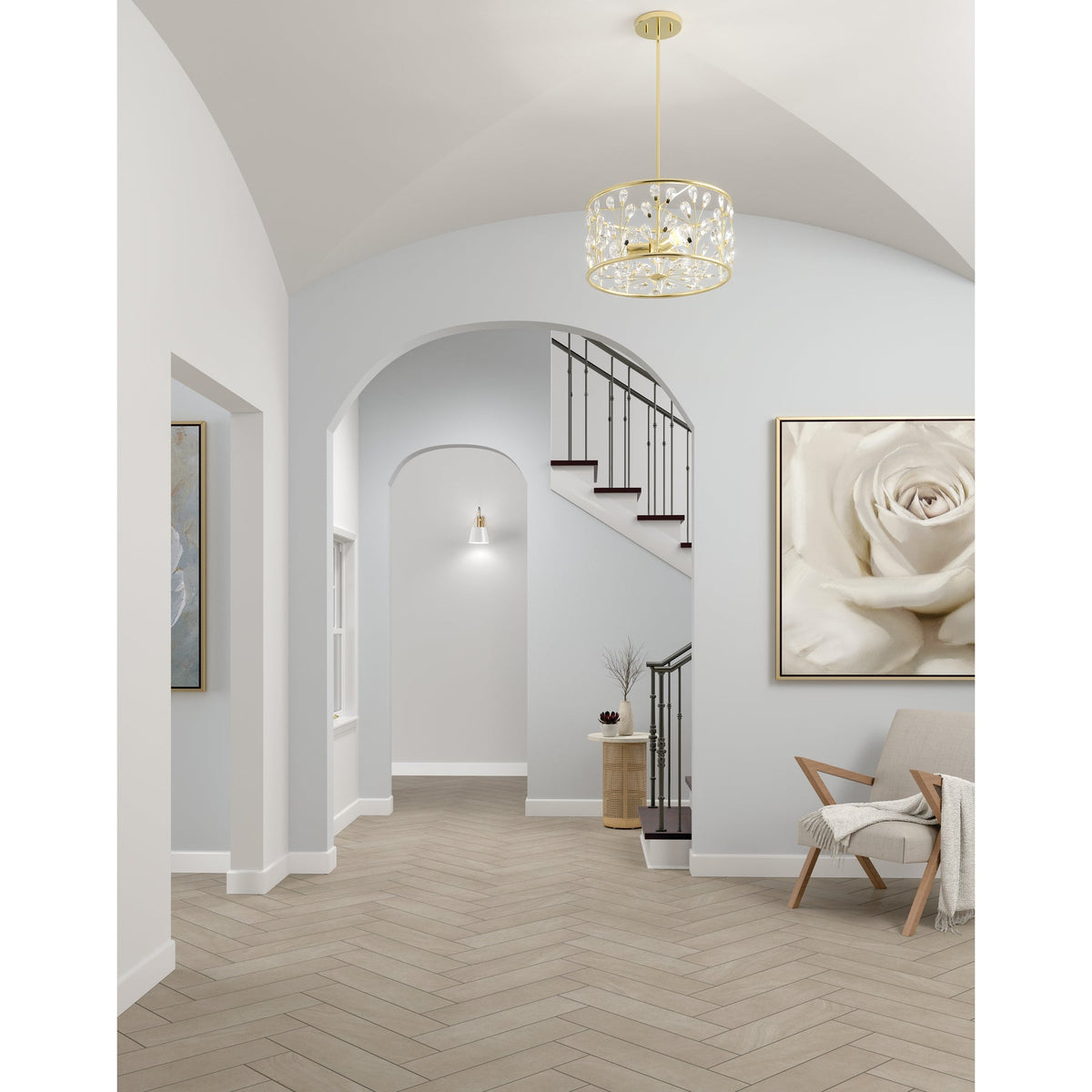 Daltile - Wanderwise - 6 in. x 24 in. - Matte Porcelain Tile - Drift Installed