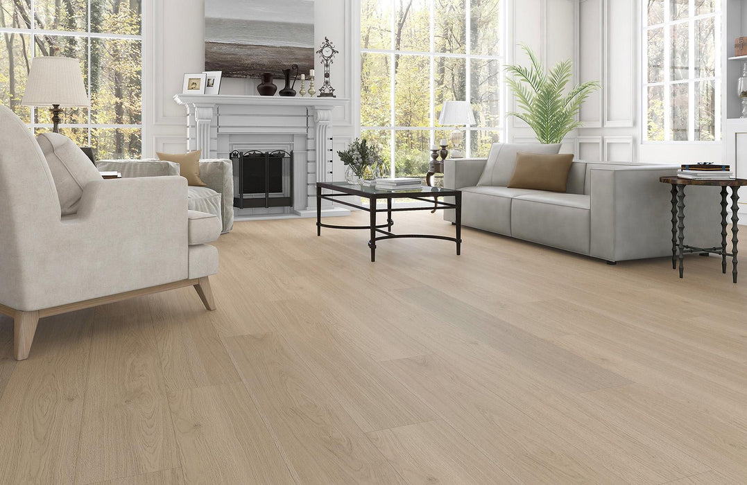 Tesoro - Glen Vista - 9 in. x 60 in. - Luxury Engineered Laminate Plank - Oat Installed