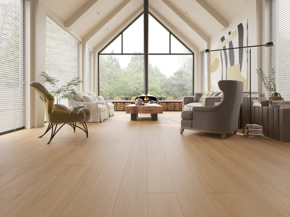 Aquashield - Aquashield Estate Collection 9 in. x 60 in. Laminate - Hemingway floor installation