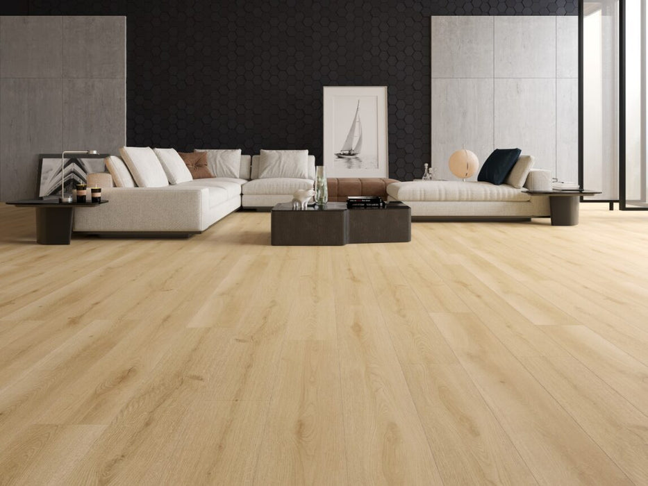 Aquashield - Aquashield Estate Collection 9 in. x 60 in. Laminate - Monticello floor installation