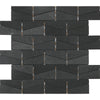 See Daltile - Stone A La Mod - Wedge Mosaic - 2