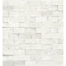 Daltile - First Snow Elegance 1 in. x 2 in. Split Face Mosaic