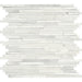 Daltile - First Snow Elegance 3/8 in. Random Mosaic - Polished