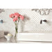 Daltile - Stone A La Mod - Oval Mosaic - 1 1/2" x 3/4" - Polished - Contempo White Wall Install