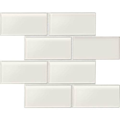Daltile Amity Mosaic Wall Tile White