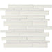 Daltile Amity Linear Mosaic White
