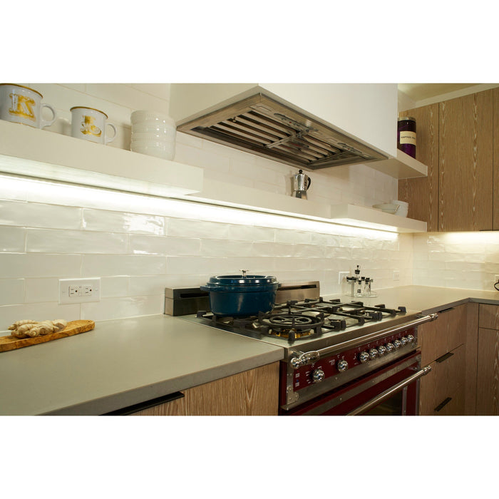 Daltile - Artigiano™ - Italian Alps™ 3 in. x 12 in. Glazed Ceramic Wall Tile Room Scene