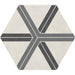 Daltile - Bee Hive 24 in. x 20 in. Porcelain Tile - Cool Plot