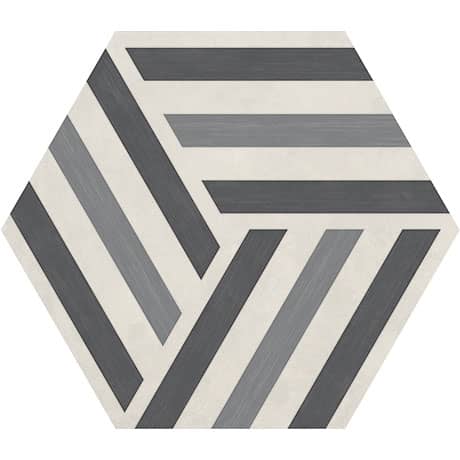 Daltile - Bee Hive 24 in. x 20 in. Porcelain Tile - Cool Run-Up