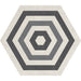 Daltile - Bee Hive 24 in. x 20 in. Porcelain Tile - Cool Target