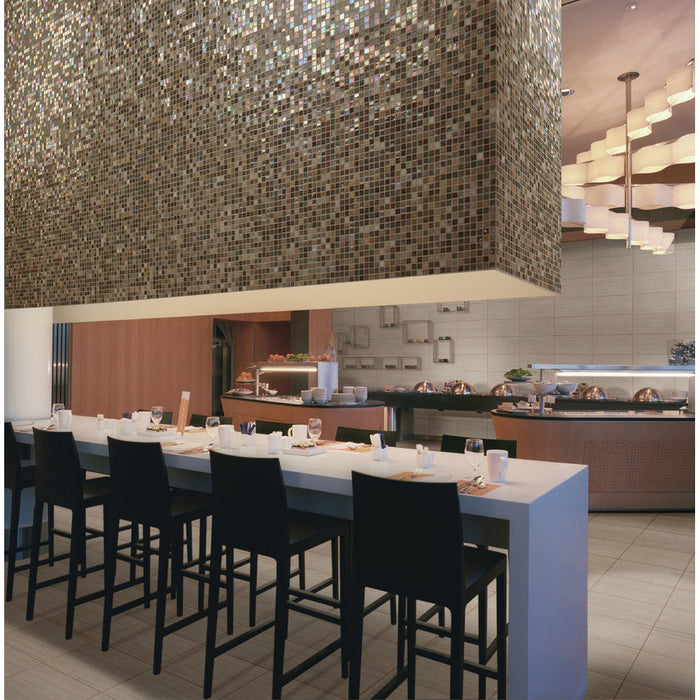 Daltile - City Lights Glass Mosaic - CL66 Barcelona Installation