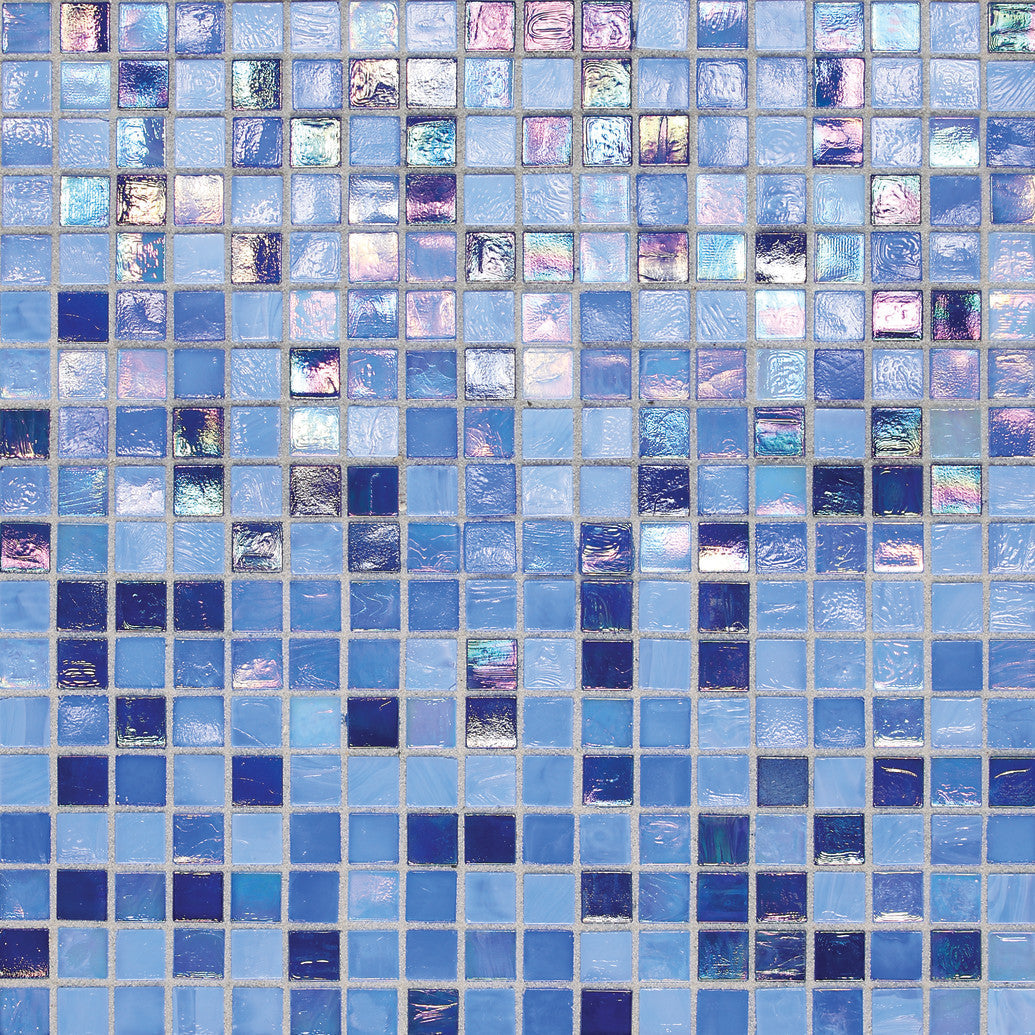 Daltile - City Lights Glass Mosaic - CL68 Capri