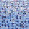 See Daltile - City Lights Glass Mosaic - CL68 Capri