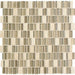 Daltile Clio Glass and Stone Mosaic Nox