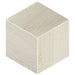 Daltile - Emerson Wood 3D Cube Mosaic - Ash White