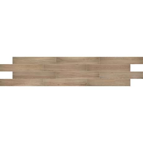 Daltile Emerson 6 in. x 48 in. Porcelain Floor Tile - Butter Pecan