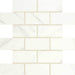 Daltile Florentine 2 in. x 4 in. Glazed Porcelain Mosaic - Carrara 