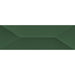 Daltile - Mythology - 4 in. x 12 in. Wave Crest Wall Tile - Cyclade