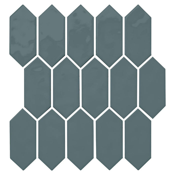 Daltile - Mythology - 2 in. x 5 in. Picket Mosaic - Aura