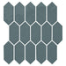 Daltile - Mythology - 2 in. x 5 in. Picket Mosaic - Aura
