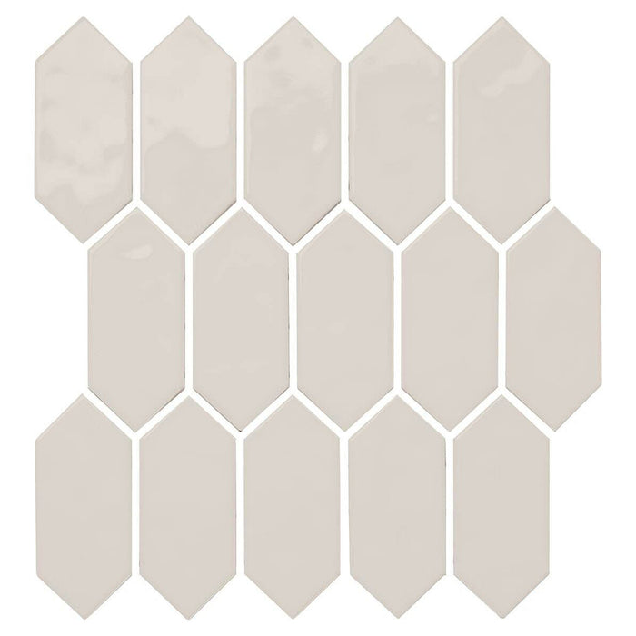 Daltile - Mythology - 2 in. x 5 in. Picket Mosaic - Olympus