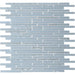 Daltile - Opulence Frosted Gloss Iridescent Mosaic - Aquamarine