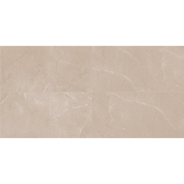 Daltile - Perpetuo - 12 in. x 24 in. Glazed Ceramic Wall Tile - Elegant Beige