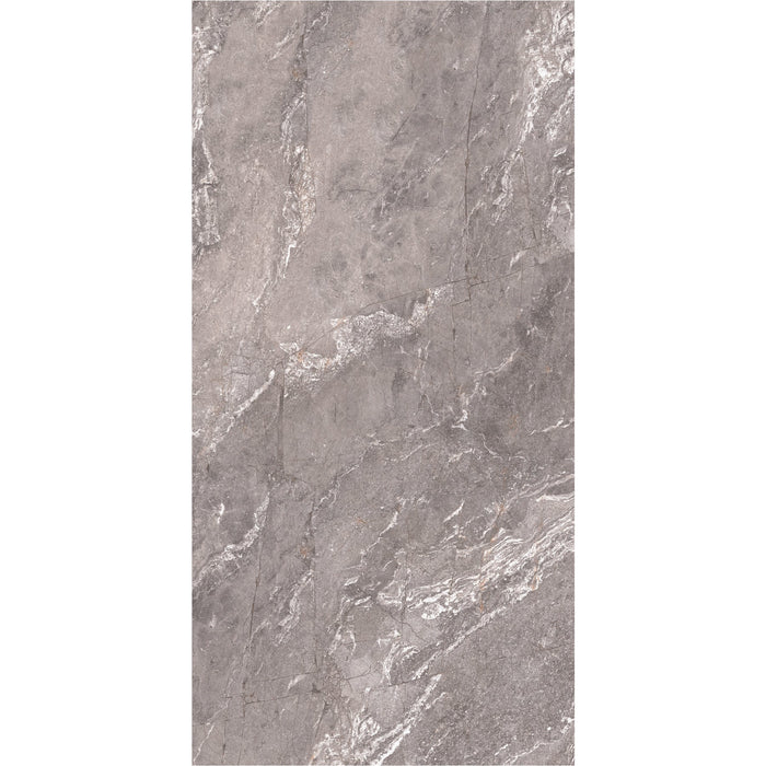 Daltile - Perpetuo - 12 in. x 24 in. Glazed Porcelain Floor Tile - Eternal Grey Matte 4