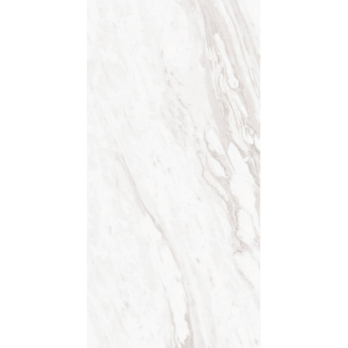 Daltile - Perpetuo - 12 in. x 24 in. Glazed Porcelain Floor Tile - Timeless White Matte 4
