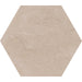 Daltile - Perpetuo - 8 in. Hexagon Glazed Porcelain Floor Tile - Elegant Beige Matte 3