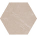 Daltile - Perpetuo - 8 in. Hexagon Glazed Porcelain Floor Tile - Elegant Beige Matte 2