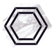 Daltile - Perpetuo - 8 in. Hexagon Glazed Porcelain Floor Tile Deco - Bridal Matte 4