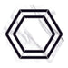 Daltile - Perpetuo - 8 in. Hexagon Glazed Porcelain Floor Tile Deco - Bridal Matte 2