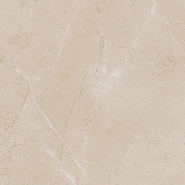 Daltile - Perpetuo - 24 in. x 24 in. Glazed Porcelain Floor Tile - Elegant Beige Polished 4
