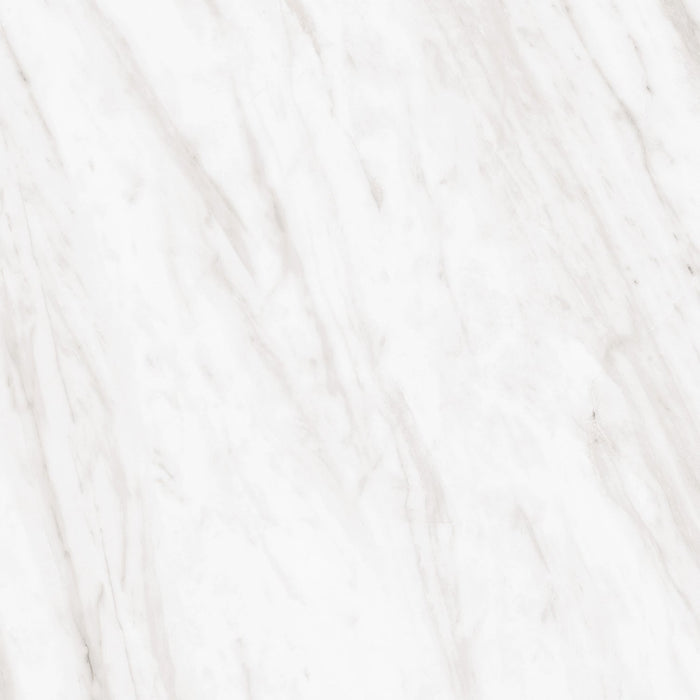 Daltile - Perpetuo - 12 in. x 12 in. Glazed Porcelain Floor Tile - Timeless White Polished 3